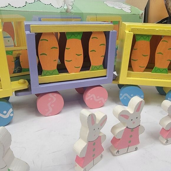 The Carrot Express Easter Train By Sue Dreamer *INCOMPLETE - Picture 5 of 8